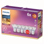 Clearance Philips Lamp LED Spot 50W GU10 6st.