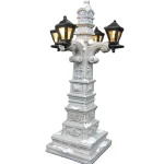 Best Lantaarn Grijs 16cm LED