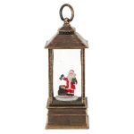 Outlet O'malley Lantaarn Kerstman Glitter 22 Cm