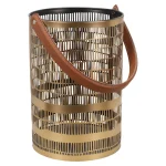 Clearance Lantaarn Lanvellec Goud Zwart 15 X 20 Cm