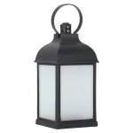 Online O'malley Lantaarn Vlam Zwart 10 X 22 Cm