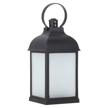 Online O'malley Lantaarn Vlam Zwart 10 X 22 Cm