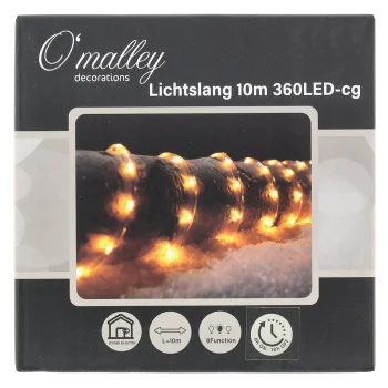 Clearance O'malley Lichtslang 10m 360LED-cg