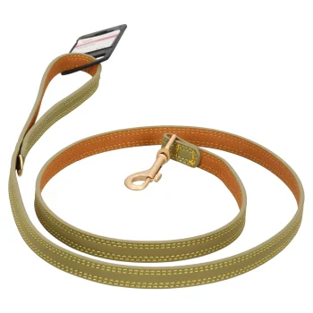 Fashion Friendly Pet Looplijn Virginia Groen S 130 Cm 15 Mm