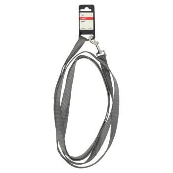 Best Friendly Pet Looplijn Ziggi Donkergrijs 20mm 300cm FP