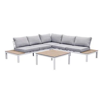 Outlet Bois Le Duc Loungeset Toleto Wit