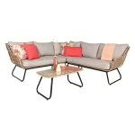 Outlet Bois Le Duc Loungeset Torello Natural