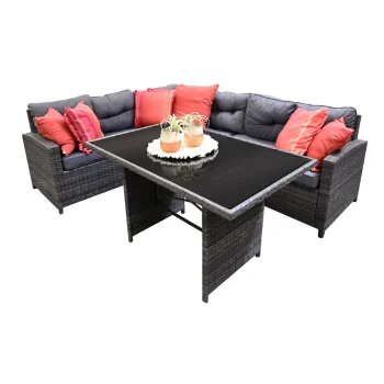 Hot Bois Le Duc Loungeset Vazzi Willow Grey