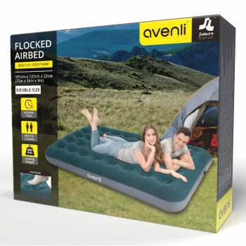 Clearance Avenli Luchtbed 2-persoons Met Pomp 191x137x22cm