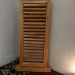 Clearance O'malley Luik Hout Op Voet 30 X 42 Cm Naturel