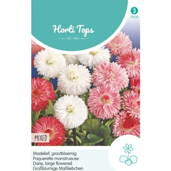 Sale Horti Tops Madelief Monstrosa Dubbelbloemig Mix