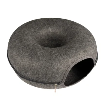 Clearance Friendly Pet Mand Kat Vilt Donut 50cm