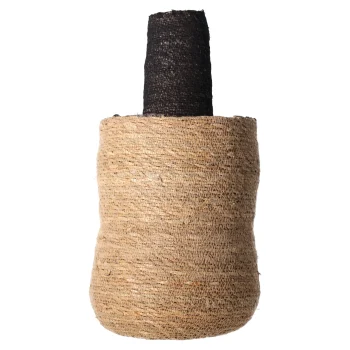 Hot Natural Collections Mand Zeegras 24 X 46 Cm Natural Black