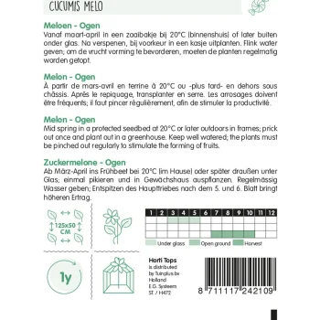 Online Horti Tops Meloenen Ogen Zaad