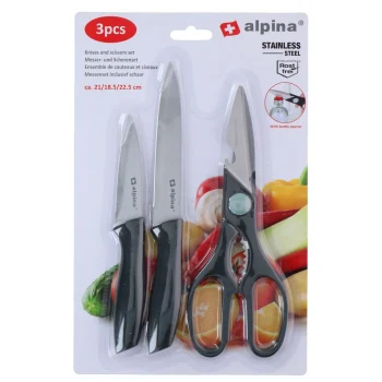 New Alpina Messenset En Schaar 3-delig