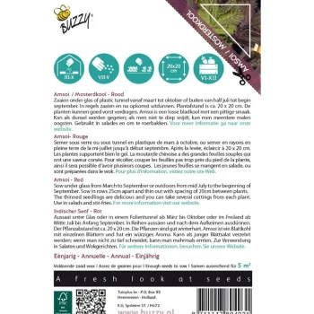 Clearance Buzzy Mosterdkool Rood