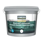 New Finess Muurverf Dubbeldek Wit 10L