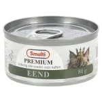 Clearance Smulti Natvoer Kat Slices Eend 80g