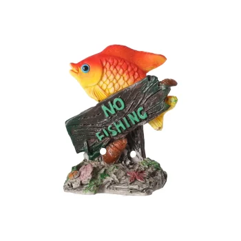 Clearance Flamingo No Fishing-borden Decoratie