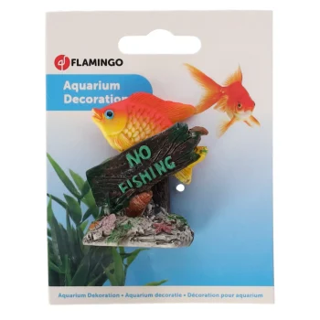 Clearance Flamingo No Fishing-borden Decoratie
