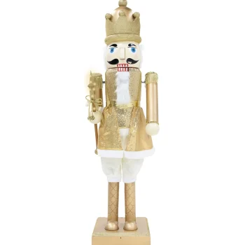 Online O'malley Notenkraker 160cm Bewegend Met Geluid Goud