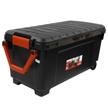 Outlet Iris Ohyama Opbergkoffer Robuust Met Wiel 170L