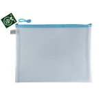 New FolderSys Opbergtas A4 Met Rits Pastelblauw