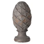 Best O'malley Ornament Hout Op Voet Grijs 17 Cm