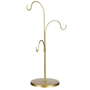 Clearance Mica Decorations Ornament Standaard Goud 46cm