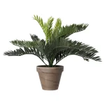 Sale Mica Decorations Palm Cycas In Pot Grijs 33 X 34 Cm