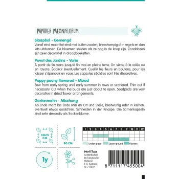 Discount Horti Tops Papaver Slaapbol Mix