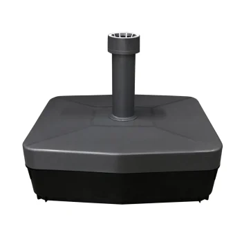 Discount Bois Le Duc Parasolvoet+wiel Vulb 45kg Antraciet