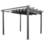 Sale Bois Le Duc Pergola Aviano 3 X 3 M Grijs