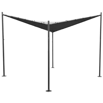 Discount Bois Le Duc Pergola Trino 3 X 3 Grijs