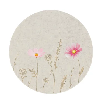 Outlet O'malley Placemat Bloemen Beige 38cm