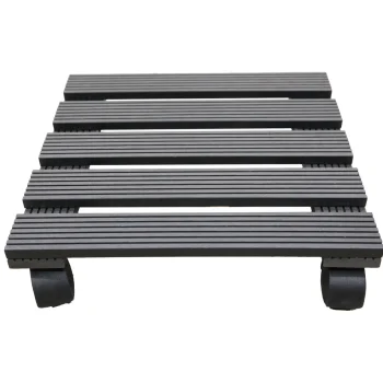 Fashion Bel Garden Plantentrolley 30 X 30 Cm 100 Kg Zwart