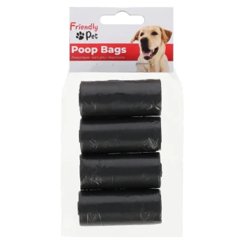 Clearance Friendly Pet Poepzak 4x15st Zwart