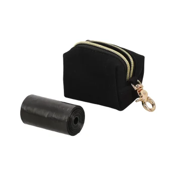 Hot Friendly Pet Poepzakhouder Met Zakjes Mirko Zwart