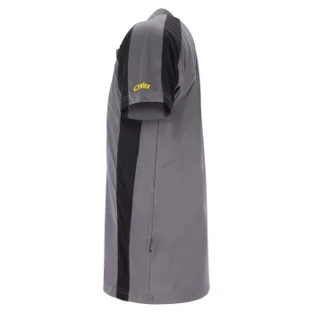 Fashion Cratex Poloshirt H Arvin Grijs/zwart XS