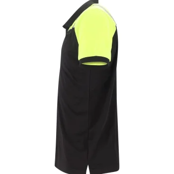 Best Cratex Poloshirt H Maurits Zwart/geel M