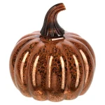 Outlet O'malley Pompoen Glas Led Bruin 11cm