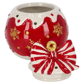 Outlet Pot 18 X 20 Cm Rood Strik