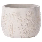 New Natural Collections Pot Cement Goud 14 X 11 Cm