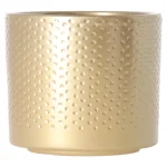 Fashion Mica Decorations Pot Era Rond Goud Relief 9 X 10 Cm