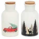 Best Pot Glas Met Print LED 10 X 20 Cm