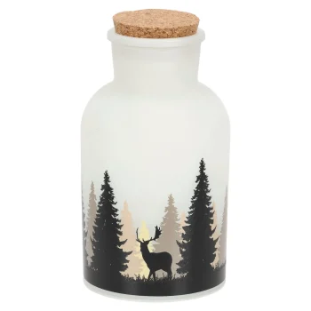 Best Pot Glas Met Print LED 10 X 20 Cm