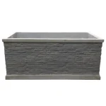 Discount Mega Collections Pot Jambi Brick Rec Grey 60 Cm