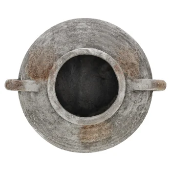 Hot Pot Kruik Met Oren 27 X 24 Cm Rustiek