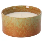 Best Gusta Pot Met Kaars 13.5cm Groen