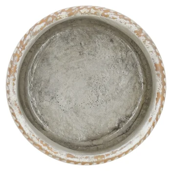 Outlet Pot Ribbel 17 Cm Cement